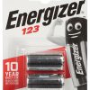 LITIJA BATERIJA BAT-CR123A/E*P2 3 V CR123A ENERGIZER